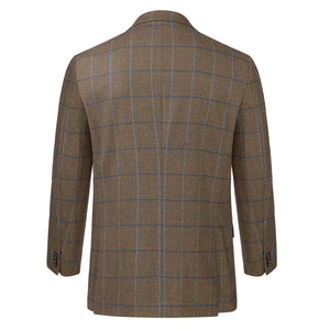 Gurteen Blue Check Tweed Jacket