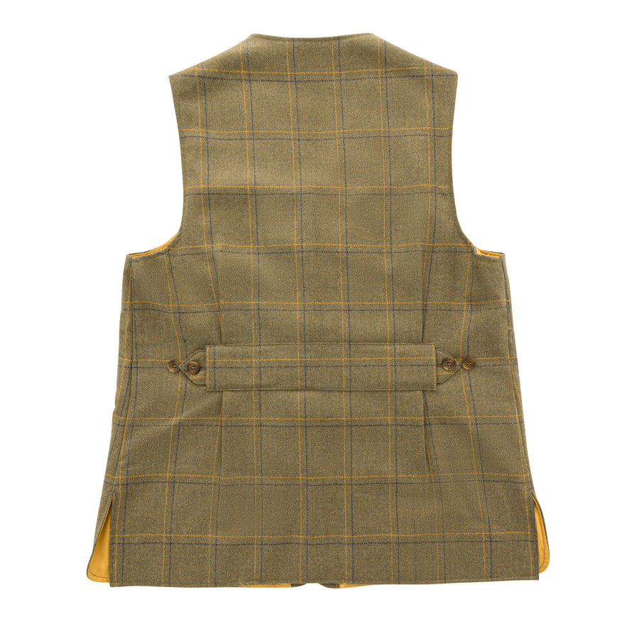Luxury Alcantara Shooting Vest - Yorkshire Tweed