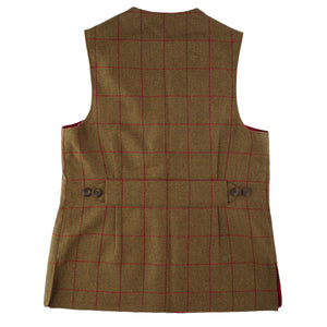 Luxury Alcantara Shooting Vest - Nidderdale Tweed