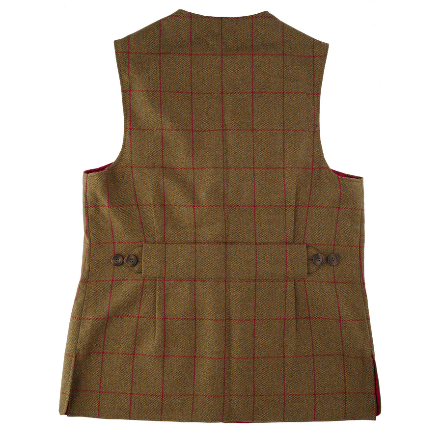 Luxury Alcantara Shooting Vest - Nidderdale Tweed