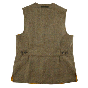 Luxury Alcantara Shooting Vest - Wensleydale Tweed