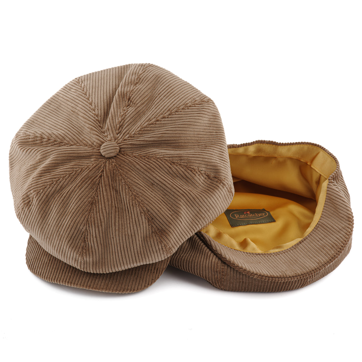 Baker Boy Cap - Fawn Corduroy