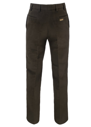 Classic Moleskin Trouser - Olive