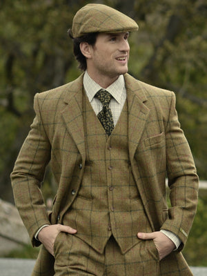 Coverdale Hand Tailored Tweed Waistcoat